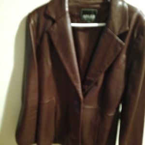 Adler Collection Womens Lambskin Blazer